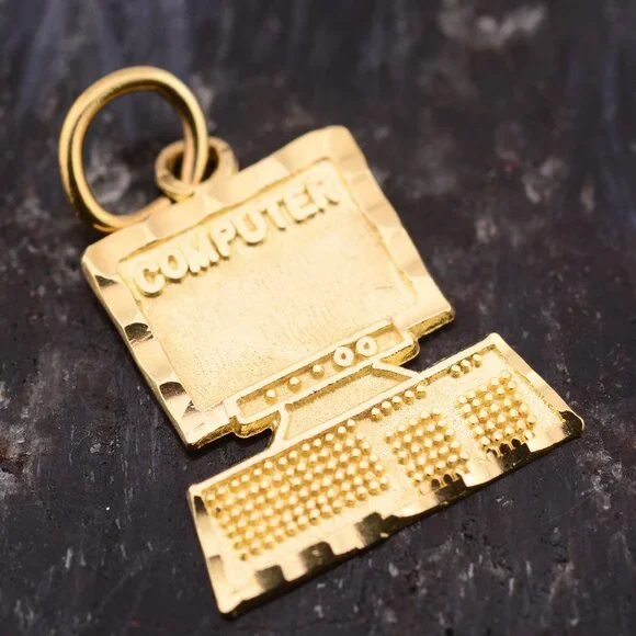 10KT Computer Pendant - Picture 4 of 10